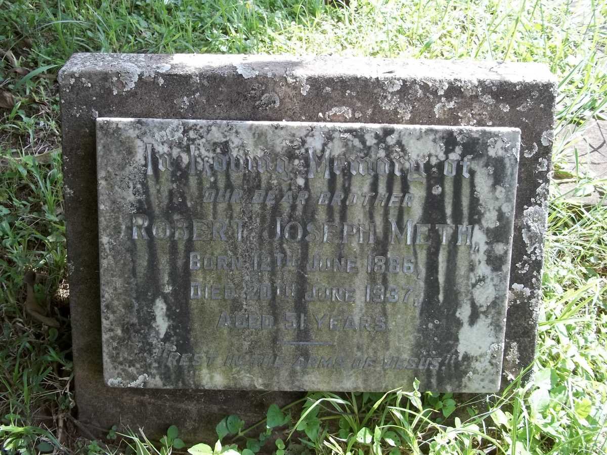 METH Robert Joseph 1886-1937
