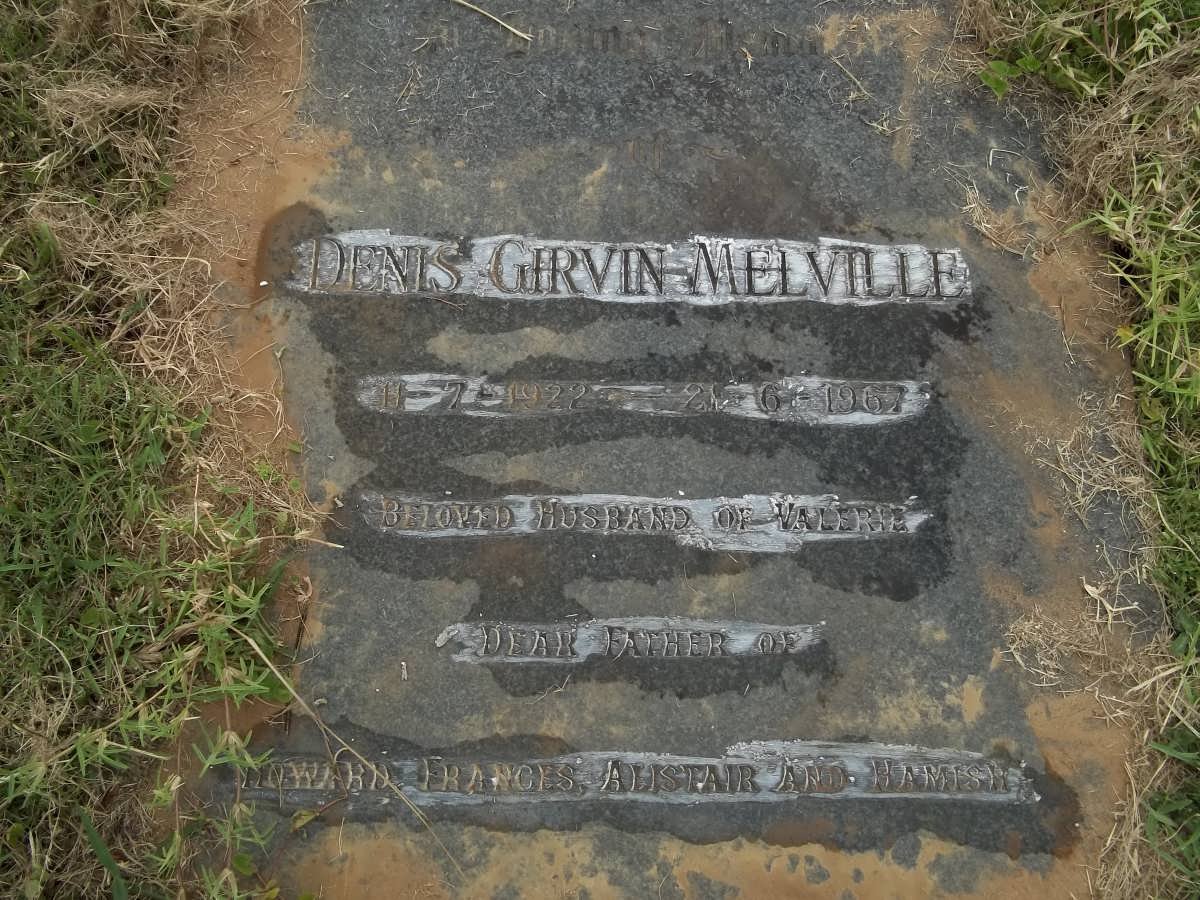 MELVILLE Denis Girvin 1922-1967
