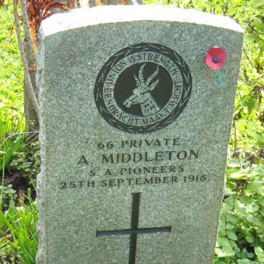 MIDDLETON A. -1918