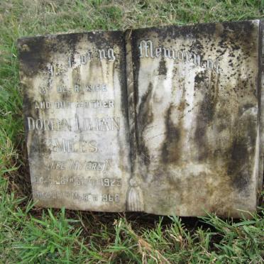 MILES Doreen Lilian nee MYERS 1925-1968