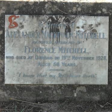 MITCHELL Alexander Mackinnon -1928