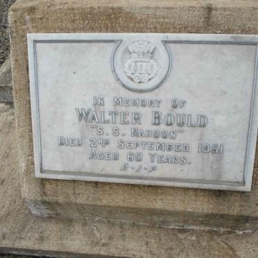 BOULD Walter -1951