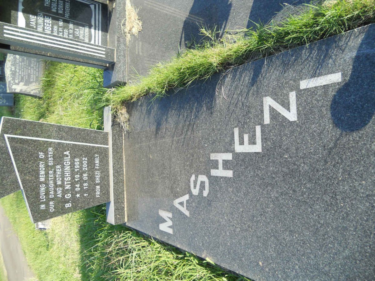 NTSHINGILA B.G. 1966-2002