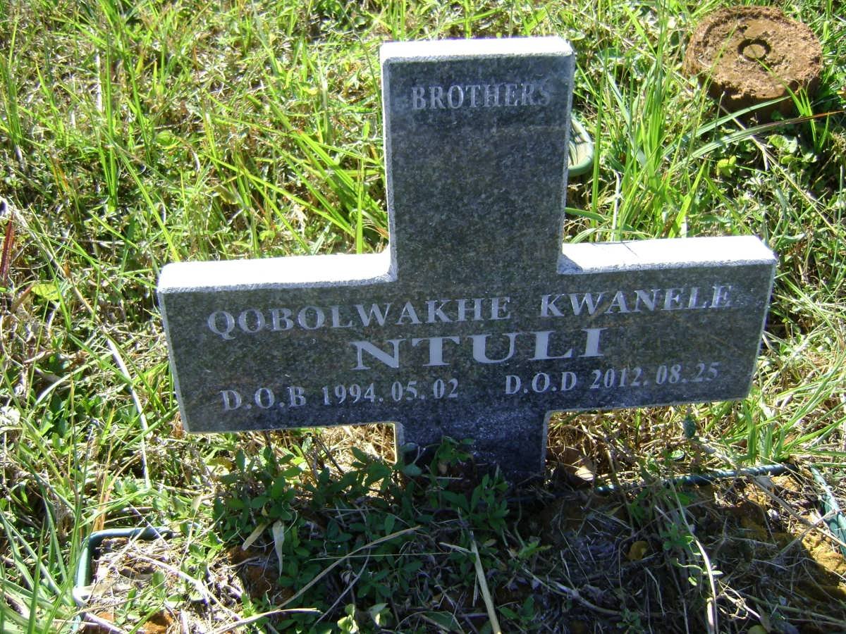 NTULI Qobolwakhe Kwanele 1994-2012