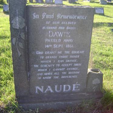 NAUDÉ Dawie -1951