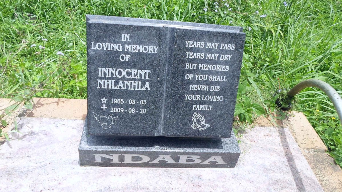 NDABA Innocent Nhlanhla 1965-2009