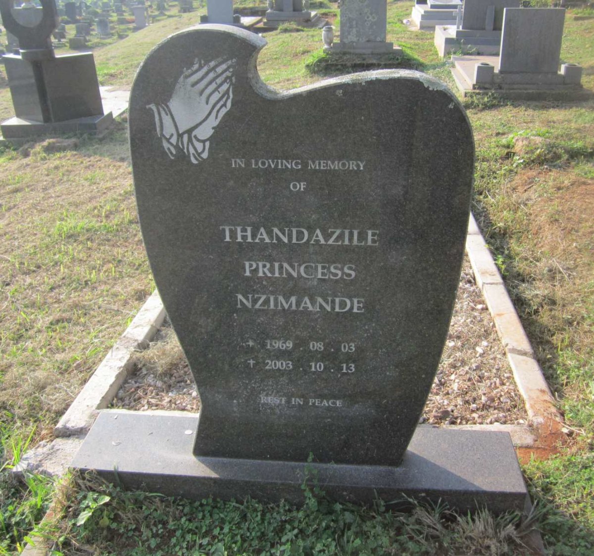NZIMANDE Thandazile Princess 1969-2003