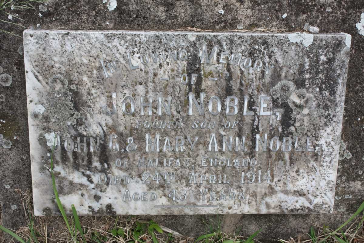 NOBLE John -1914