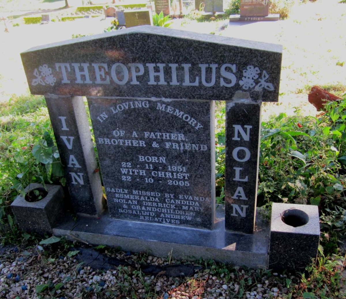 NOLAN Ivan Theophilus 1951-2005