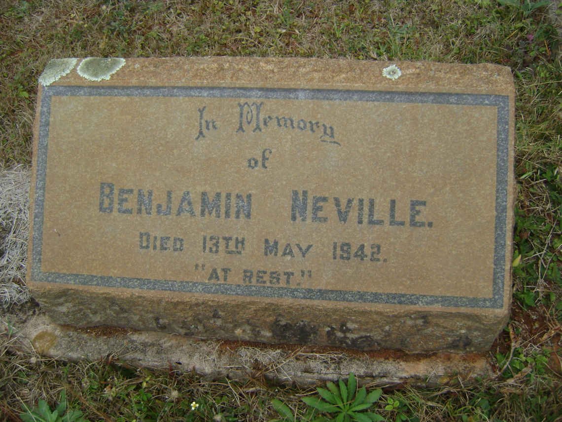 NEVILLE Benjamin -1942