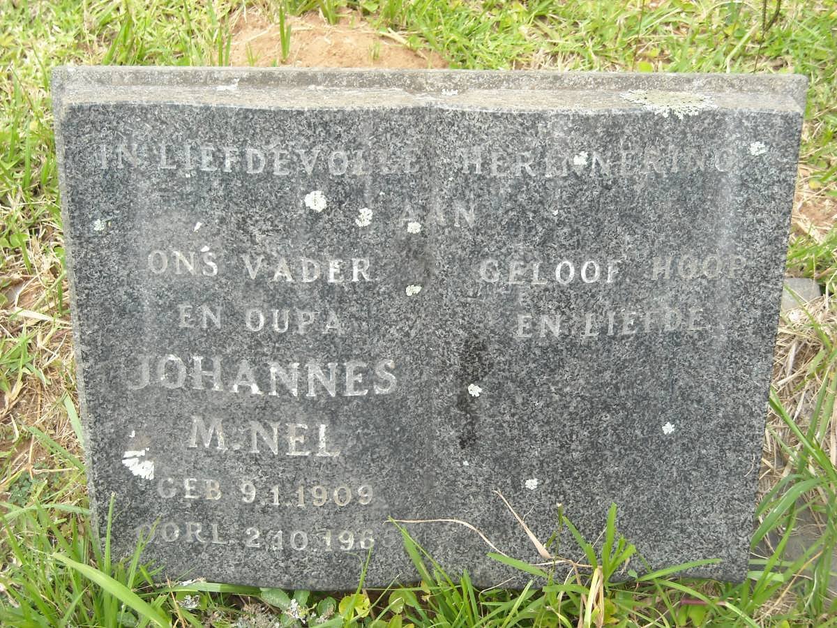 NEL Johannes M. 1909-1965