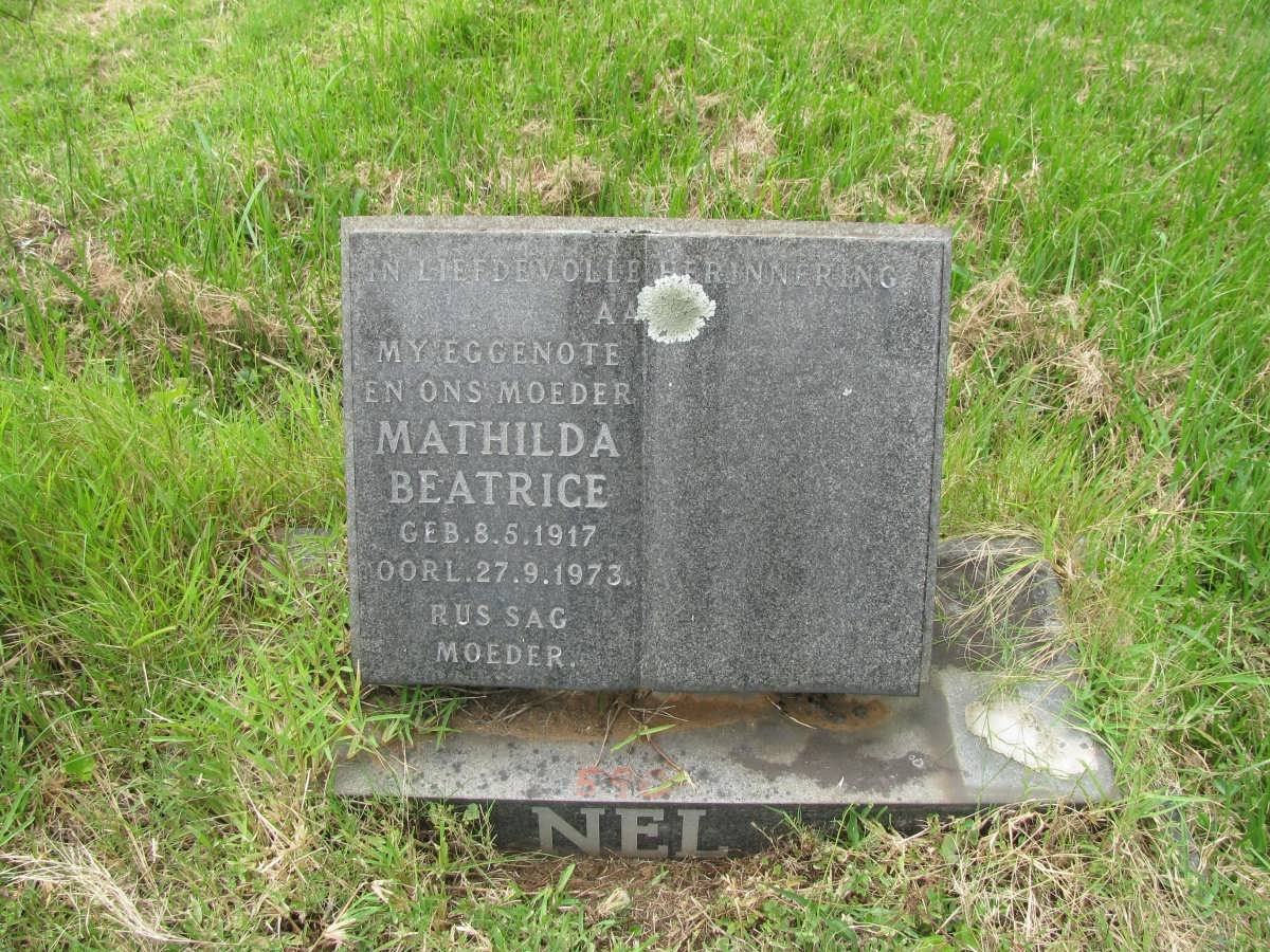 NEL Mathilda Beatrice 1917-1973