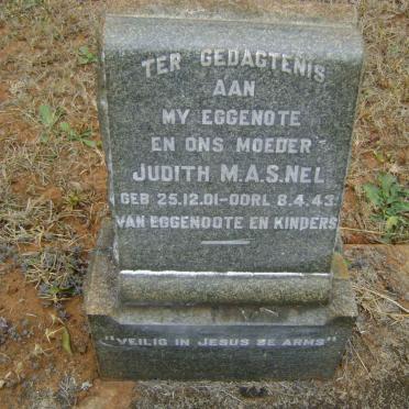 NEL Judith M. A. S. 1901-1943