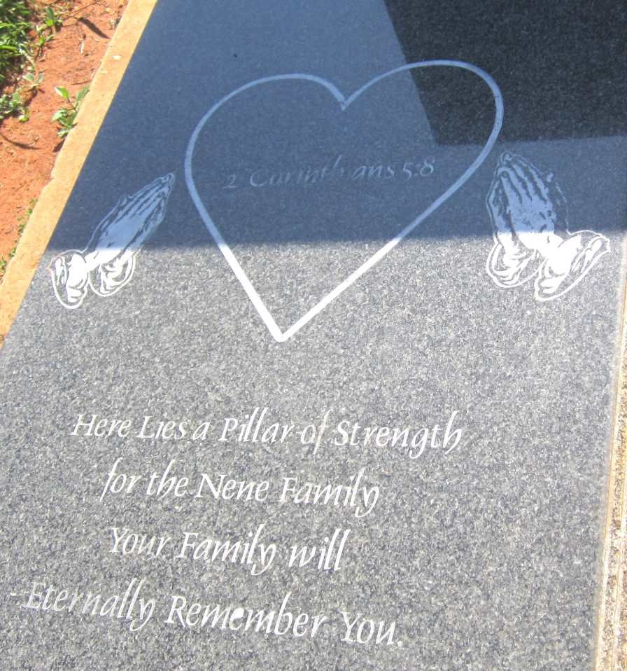 NENE Doreen 1941-2010
