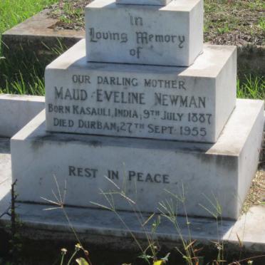 NEWMAN Maud Eveline 1887-1955