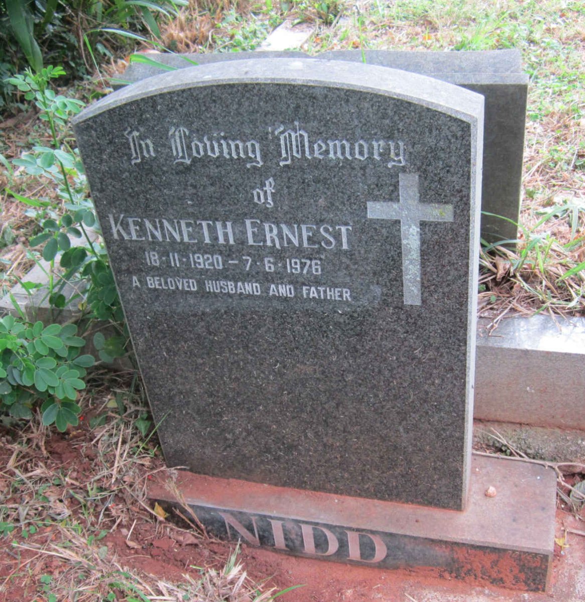 NIDD Kenneth Ernest 1920-1976