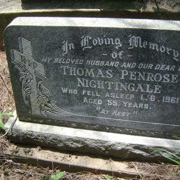 NIGHTINGALE Thomas Penrose -1961