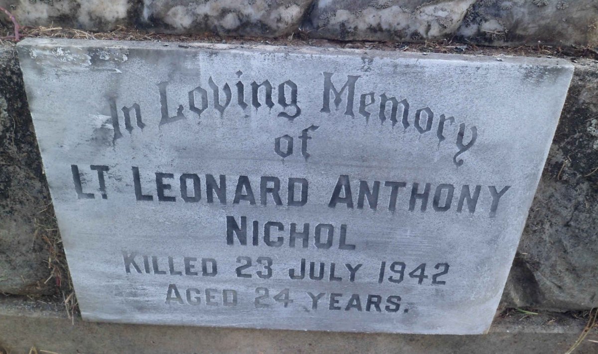 NICHOL Leonard Anthony  -1942