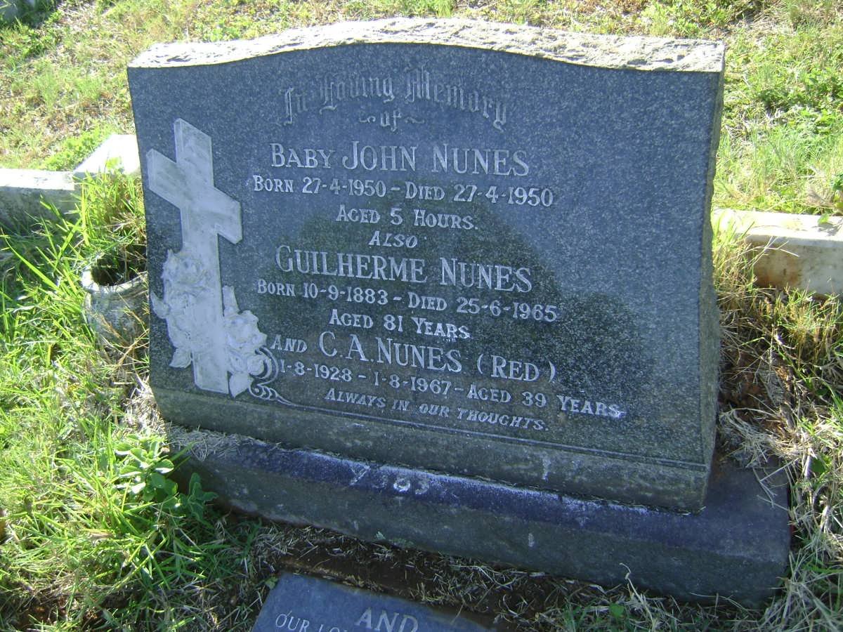 NUNES Guilherme 1883-1965 :: C.A. 1928-1967 :: John 1950-1950