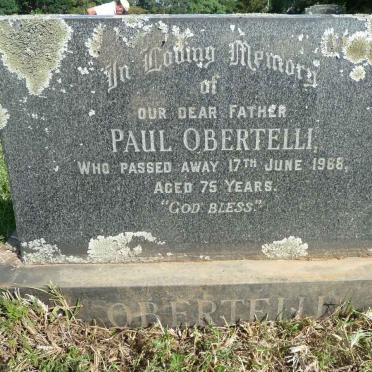 OBERTELLI Paul -1968