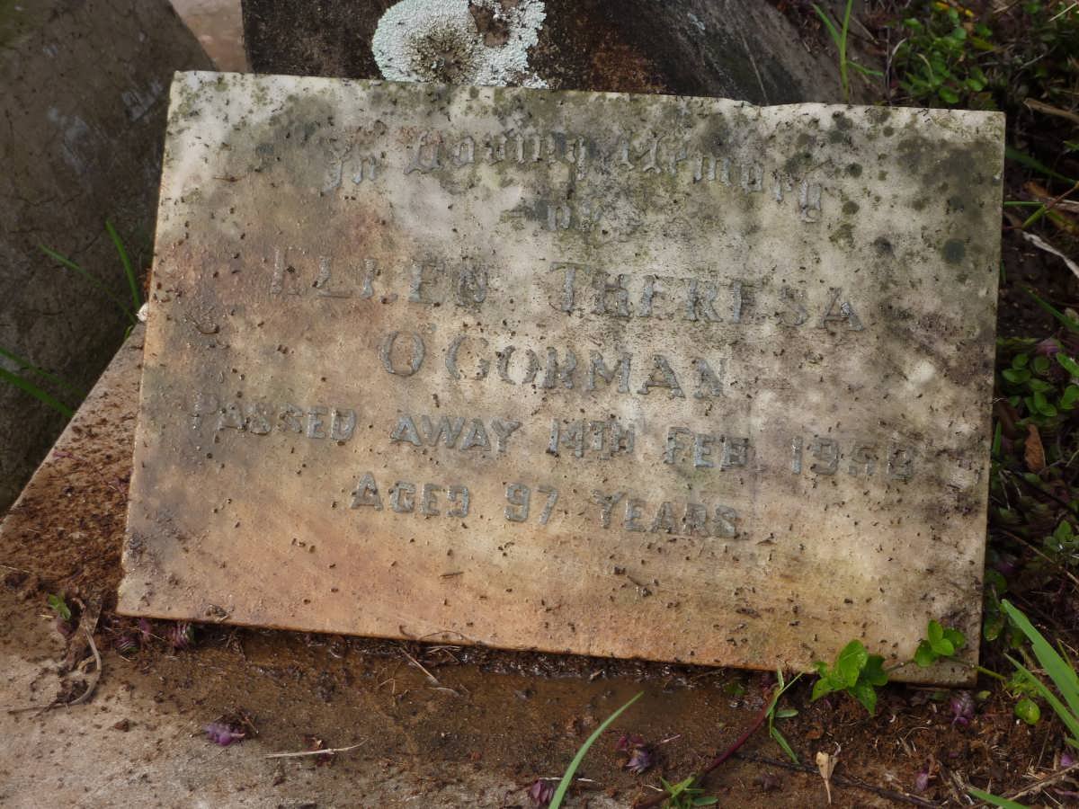 O'GORMAN Ellen Theresa -1958
