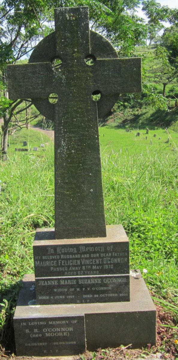 O'CONNOR Maurice Felicien Vincent -1970 &amp; Jeanne Marie Suzanne 1907-2005 :: O'CONNOR S.R. nee MOORE 1927-2008