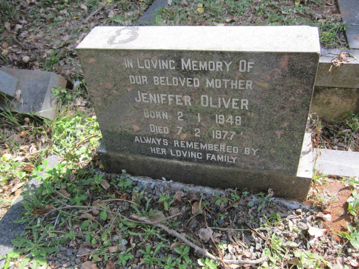 OLIVER Jeniffer 1948-1977