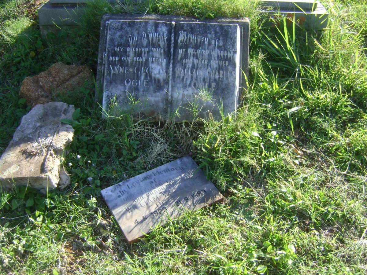 OGLE Anne Cecilia -1959 :: OGLE Wallace Charles 1948-1979 :: OGLE William Wallace 1923-1983