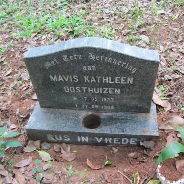 OOSTHUIZEN Mavis Kathleen 1927-1985