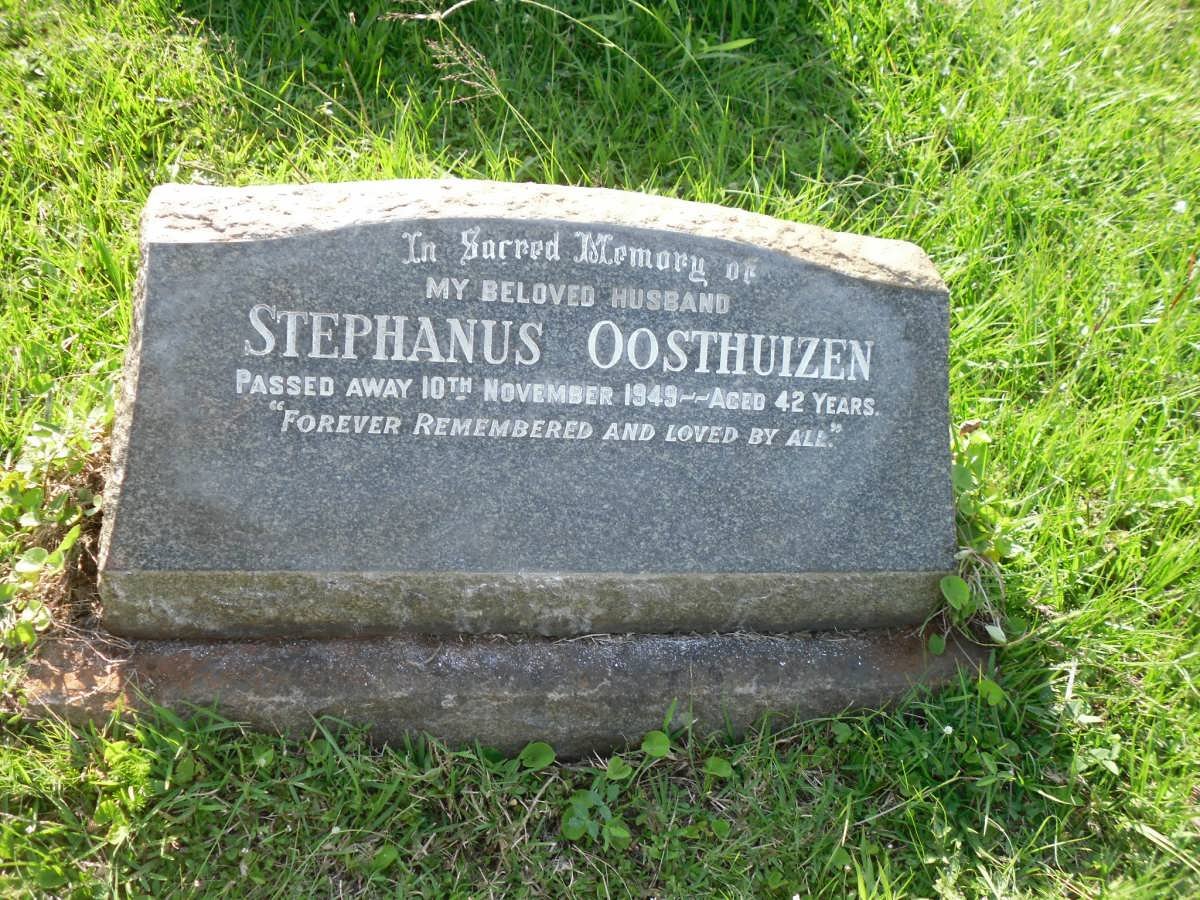 OOSTHUIZEN Stephanus -1949