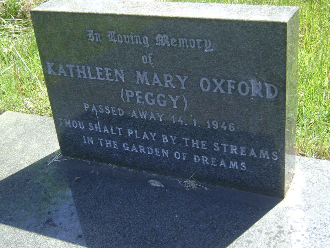 OXFORD Kathleen Mary -1946