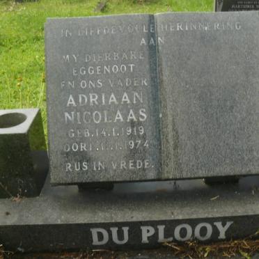 PLOOY Adriaan Nicolaas, du 1919-1974