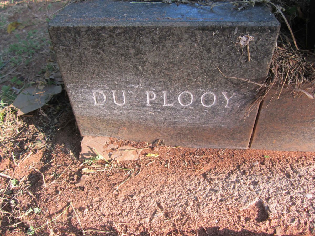 PLOOY Gert, du 1906-1983 &amp; Tina 1909-1982