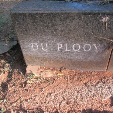 PLOOY Gert, du 1906-1983 &amp; Tina 1909-1982