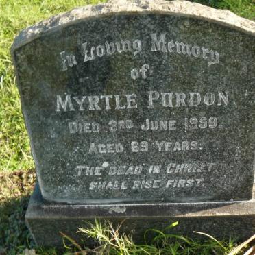 PURDON Myrtle -1959