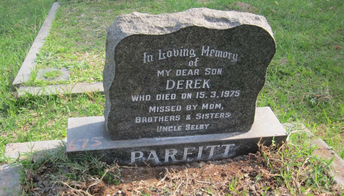 PARFITT Derek -1975