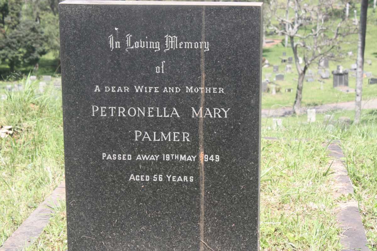 PALMER Petronella Mary -1949