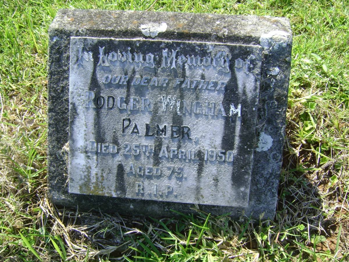 PALMER Rodger Wingham -1950
