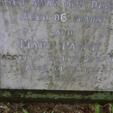 PAYNE Mary -1951
