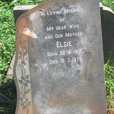PITOUT Elsie 1909-1972