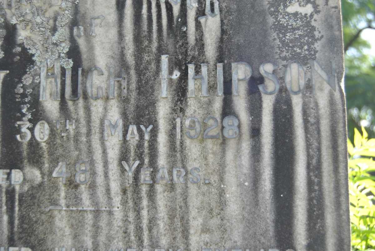 PHIPSON Hugh -1928 &amp; Catharine -1957