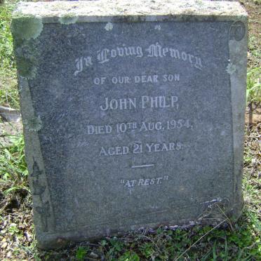 PHILP John -1954