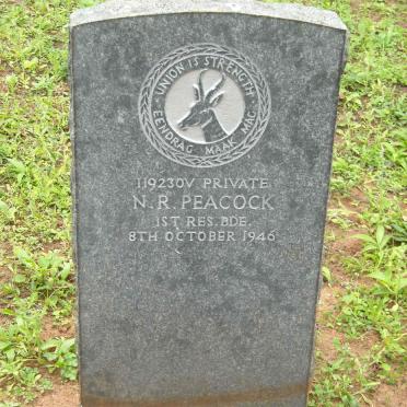 PEACOCK N.R. -1946