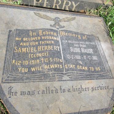 PERRY Samuel Herbert 1919-1974 &amp; Susie Maude 1930-2002