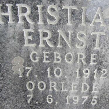 PELSER Christiaan Ernst 1912-1975