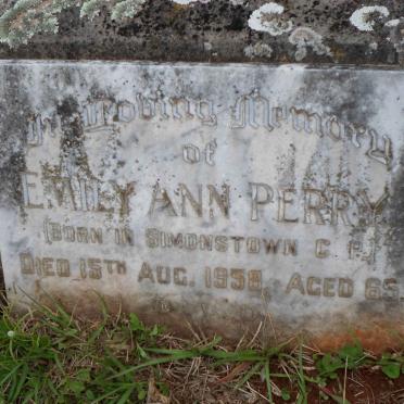 PERRY John Henry -1941 :: PERRY Emily Ann -1958 