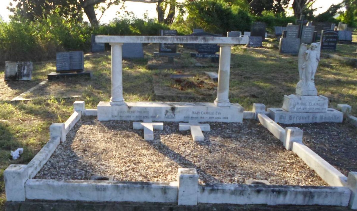 RAUVILLE Louis Henri Philippe, de DU HECQUET 1909-1968 &amp; Mary Camille Eva 1919-1968