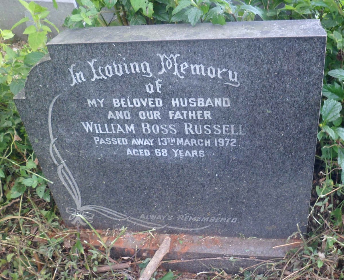 RUSSELL William Boss -1972