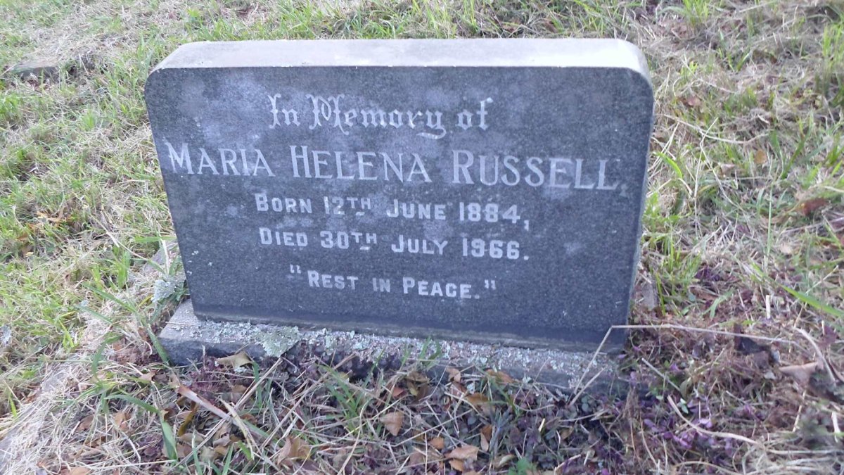 RUSSELL Maria Helena 1884-1966