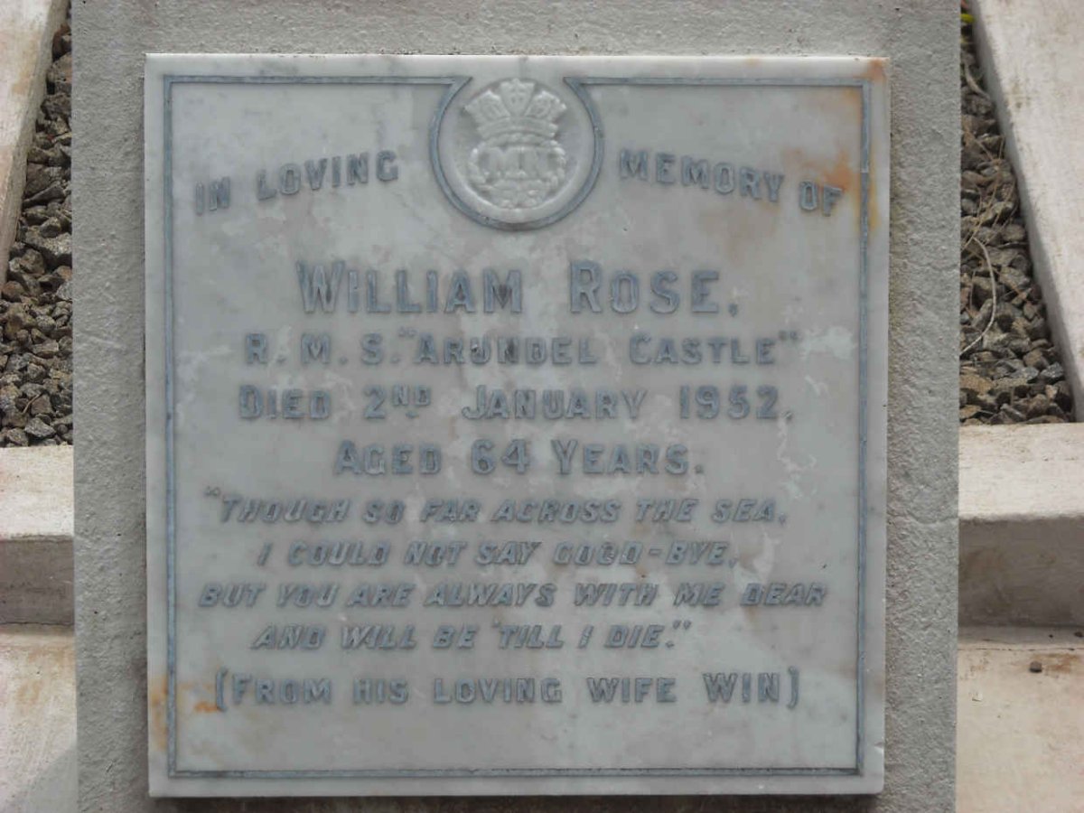 ROSE William -1952